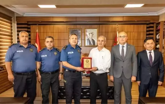 Emekli Başpolis'e Veda Töreni