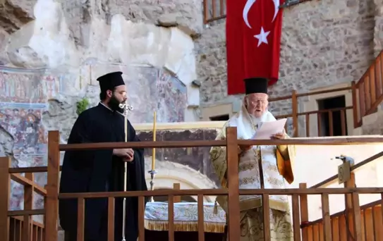 Sümela Manastırı'ndaki Ayin Gökçeada'ya Taşındı