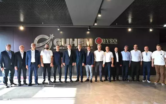 Kayseri Heyeti Bursa'da Teknoloji Projelerini İnceledi