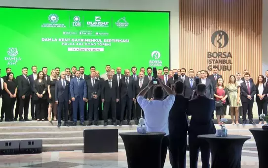 Damla Kent Projesi Sertifikası İşleme Açıldı