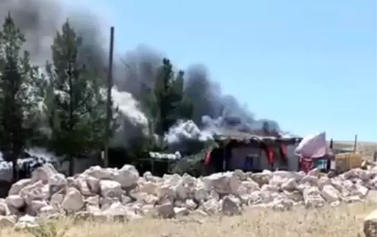 Siirt'te Ev Yangını