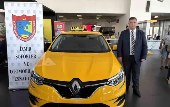 İzmir'de İlk LPG'li Megane Taksi Tanıtıldı