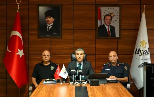 Uşak'ta Güvenlik Toplantısı