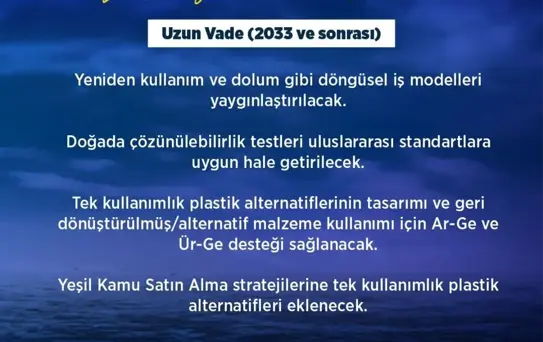 Türkiye'den Tek Kullanımlık Plastik Kısıtlaması