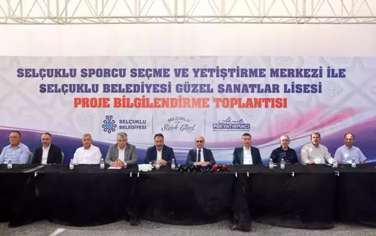 Eğitime ve spora değer katacak yatırımlara Selçuklu imzası