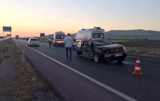 Karapınar'da Trafik Kazası: 4 Yaralı