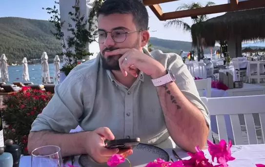 12 kattan düşen yayıncı Oğuzhan Dalgakıran'ın son görüntüleri ortaya çıktı