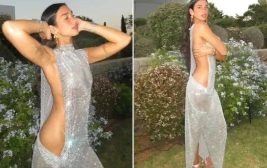 Dua Lipa, doğum gününde giydiği kıyafet ile ağızları açık bıraktı