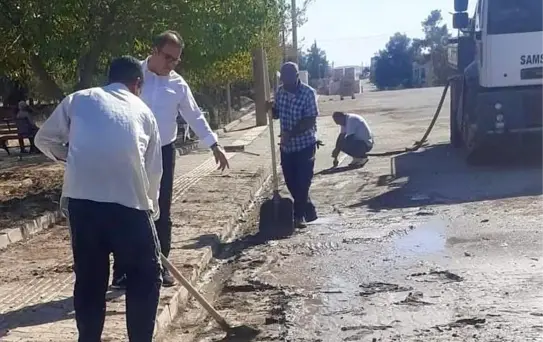 Samsat Belediyesi Kış Hazırlıklarını Başlattı