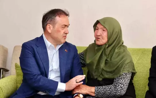 Vali Sözer, şehit ailesi ile buluştu