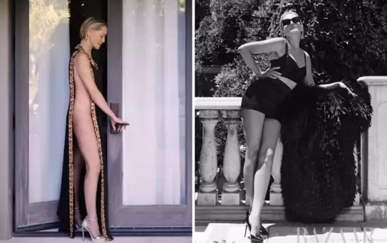 67 yaşındaki oyuncu Sharon Stone, verdiği cesur pozlarla büyüledi