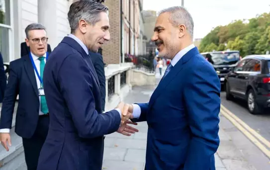 Bakan Fidan İrlanda'da Temaslarda Bulundu