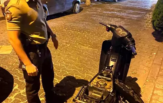 Turgutlu'da Çalıntı Motosiklet Ele Geçirildi