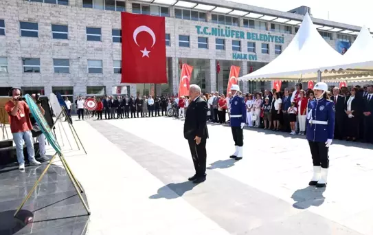 Nilüfer'de Zafer Bayramı'nın 103'üncü yılı kutlandı