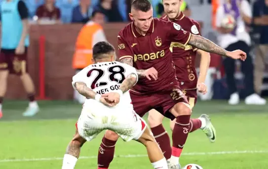 Süper Lig'de Trabzonspor - Samsunspor 1-1