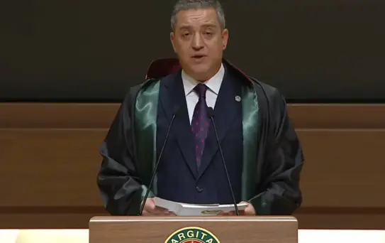 Adli Yıl açılışında TBB Başkanı Sağkan'dan peş peşe uyarılar
