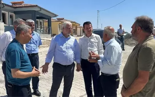 Mustafa Alkayış Kırsal Konutları Ziyaret Etti