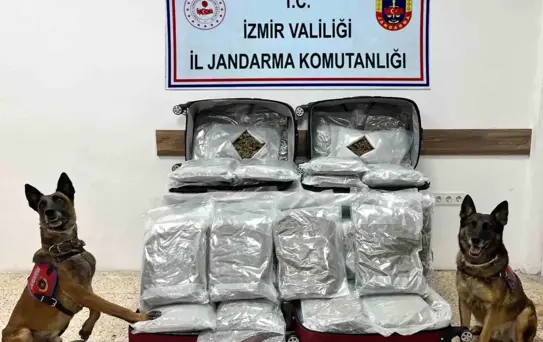 İzmir'de Uyuşturucu Operasyonu: 180 kg Esrar Ele Geçirildi