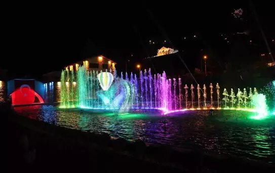 Kapadokya Su ve Işık Sahnesi, Nevşehir'in Cazibe Merkezi Haline Geldi
