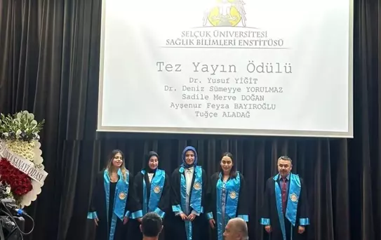 Dr. Yusuf Yiğit'e Tez Yayın Ödülü