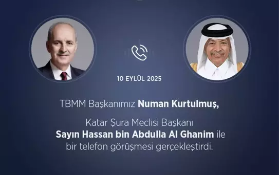 TBMM Başkanı Kurtulmuş, Katar'daki Saldırıları Kınadı