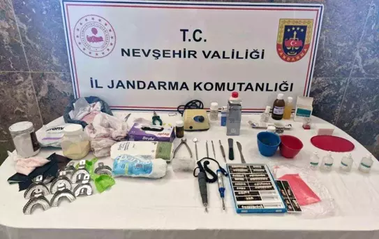 Nevşehir'de Seyyar Dişçiler Yakalandı