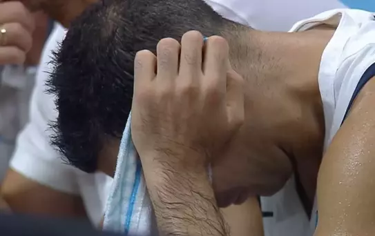 Tarihi maça damga vuran an! Kostas Sloukas gözyaşlarını tutamadı