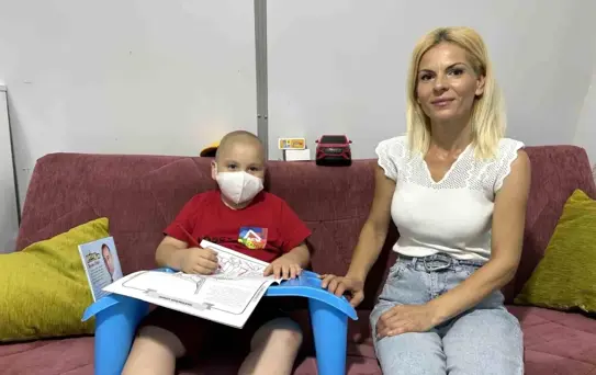 Koca Yürekli Anne ve Oğlu Kanseri Yendi