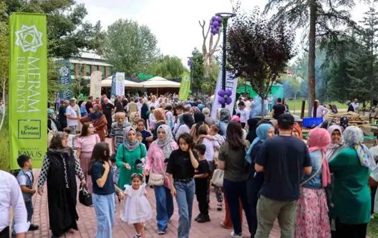 Meram Bağı'nda kazanlar dördüncü kez kuruldu