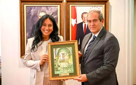 ATSO Heyeti Madrid'de Temaslarda Bulundu