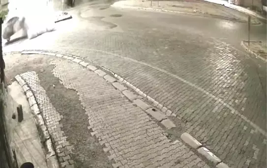 Karakoçan'da Kazalar Güvenlik Kamerasında