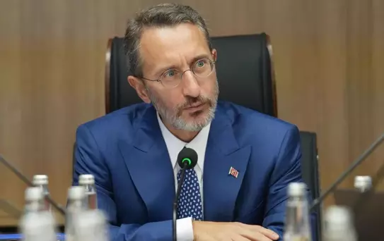 Fahrettin Altun'un oğlu evlendi! İşte ilk kez görüntülenen gelini
