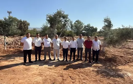 Zeytin Ağaçları Yeni Yerlerine Taşındı