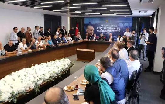 AK Partili heyetten, Türkiye Yüzyılı Buluşmaları