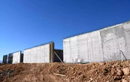 Malatya'da Yeni Tarım Tesisinin İnşaatı Devam Ediyor