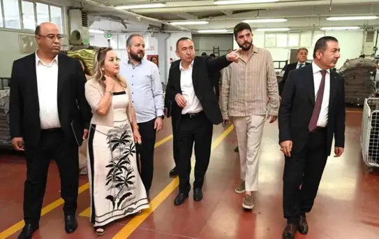 Denizli'de Özbek Heyetle Ticaret Toplantısı