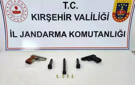 Kaman'da Ruhsatsız Silah Ele Geçirildi