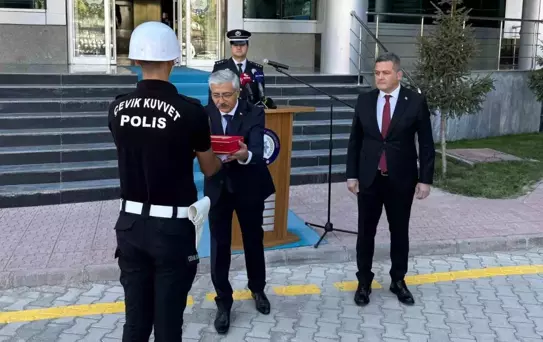 Malatya Emniyet Müdürlüğü'nde devir teslim yapıldı