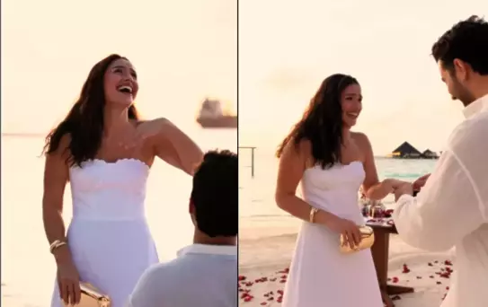 Survivor Ayşe Yüksel'den romantik paylaşım: ''Evet'' dediği anı paylaştı