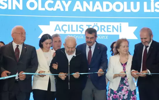Düzce'de Yeni Okul Açılışı