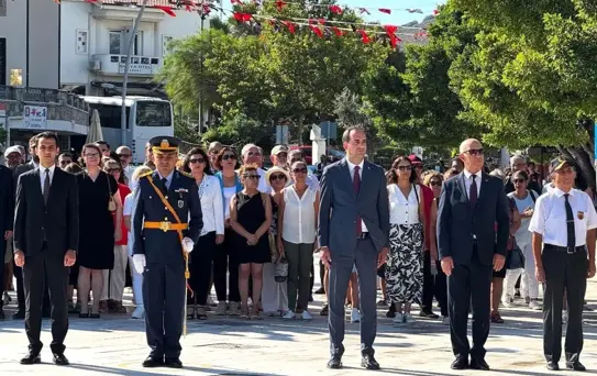 Datça'da 19 Eylül Gaziler Günü Coşkuyla Kutlandı