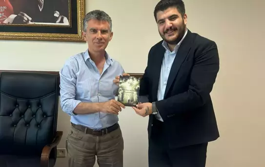 Yusuf Caner Özbek'ten Uğur Koç'a ziyaret