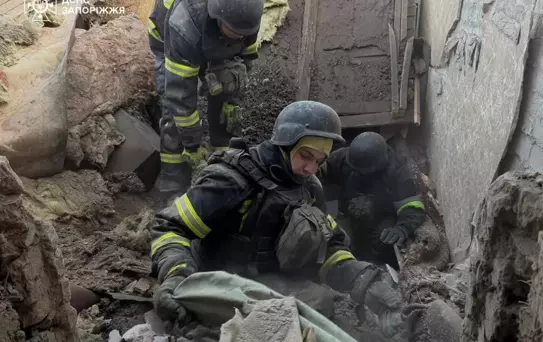 Zaporijya'da Rus Saldırısı: 3 Ölü, 2 Yaralı