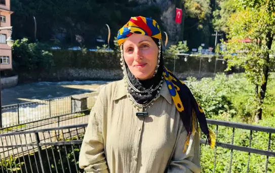 Rize'de Sel Kurtarma Anları