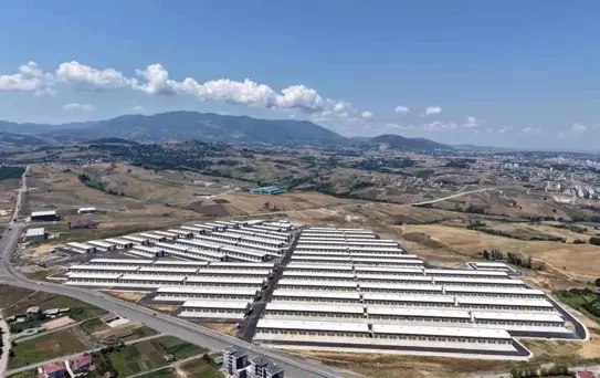 Samsun'da Toybelen Küçük Sanayi Sitesi Faaliyete Geçiyor