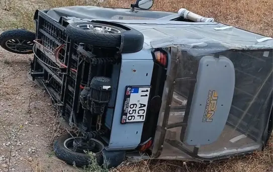 Bilecik'te Elektrikli Motosiklet Kazası