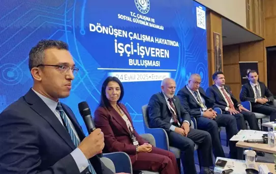 Erzurum'da İşçi-İşveren Buluşması Paneli Düzenlendi