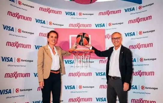 Maximum, EuroLeague'de Visa ile İş Birliği Kurdu