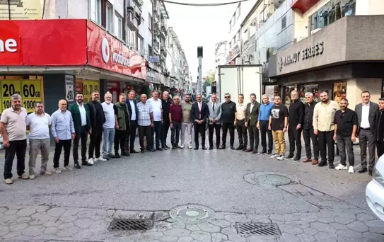 Başkan Alemdar, Yuvam Sokak Esnafıyla Buluştu