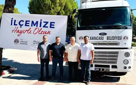 Karacasu Belediyesi Yeni Çekici Aracını Hizmet Filasına Kattı
